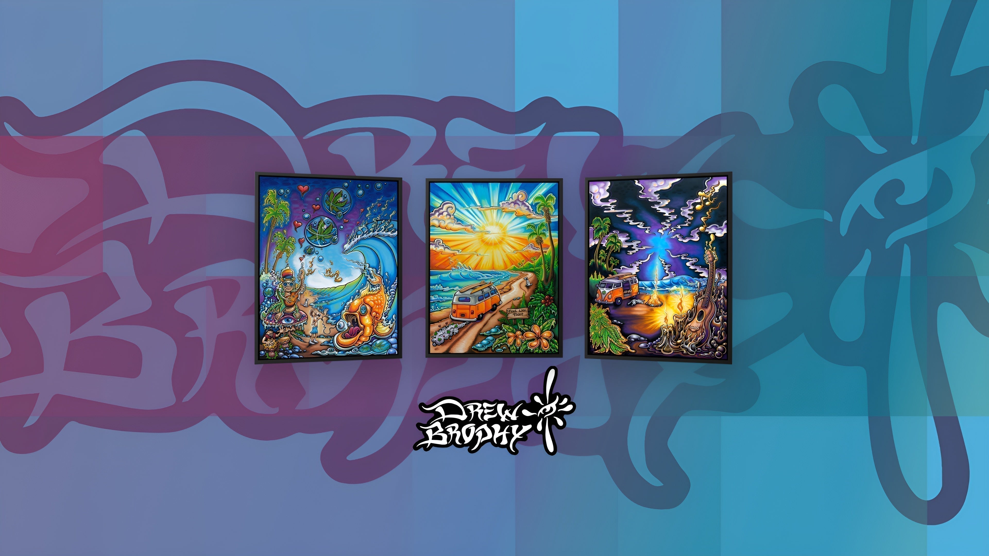 Behind the Scenes: Sublime x Good Vibe Tribe Art Project for Drink 2 Joints