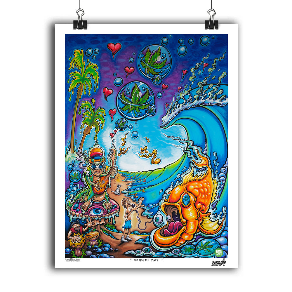 Sublime Day - Fine Art Paper - Drew Brophy Artist