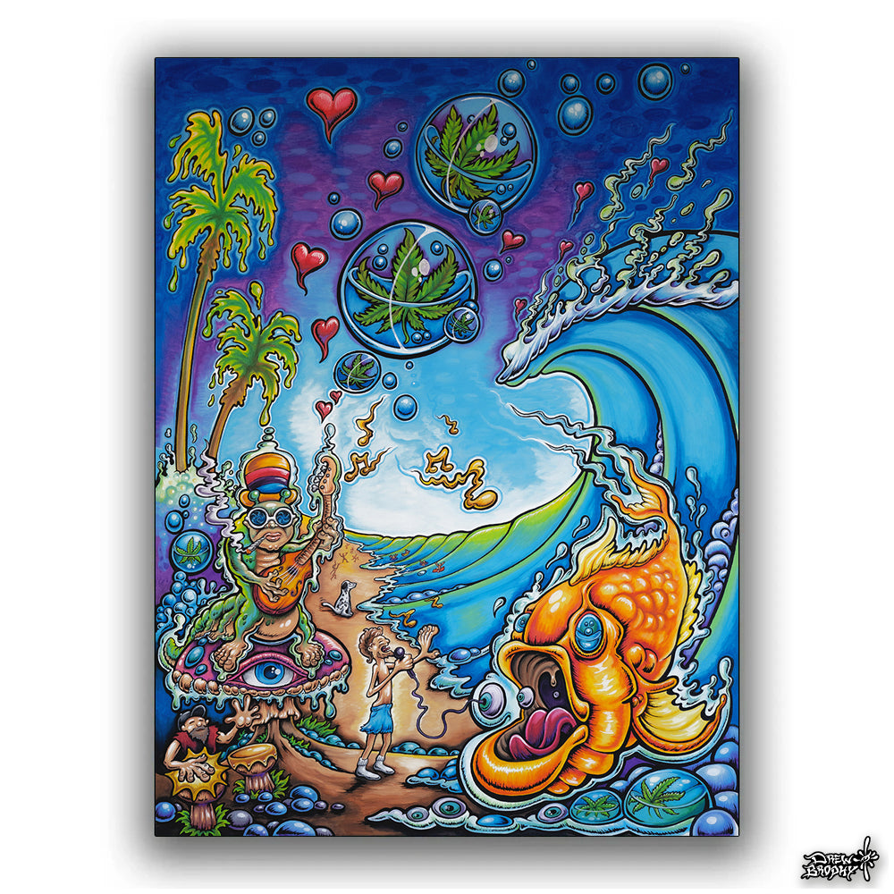 Sublime Day Stretch Canvas - Drew Brophy Artist