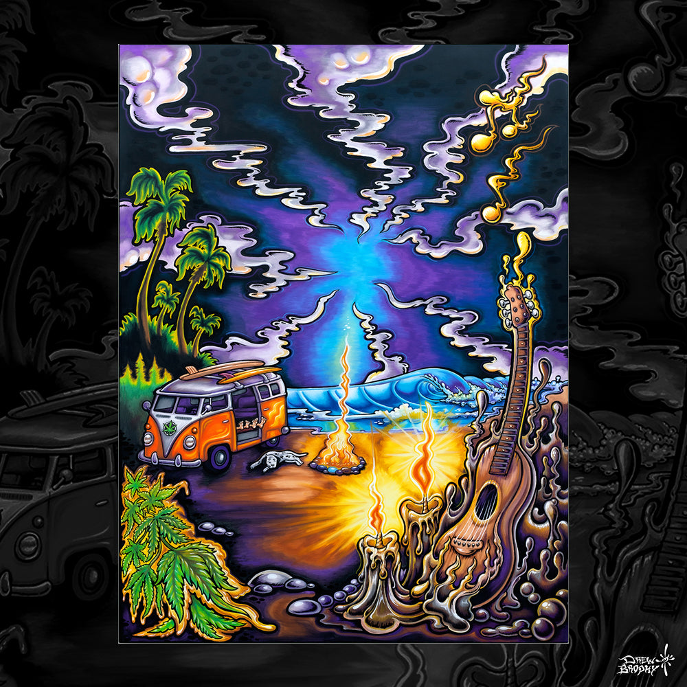 Sublime Day Stretched Canvas no frame - Drew Brophy Artist