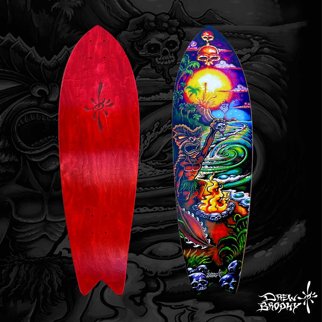 The Enforcer Skateboard Deck - Signed and Numbered Collector's Edition