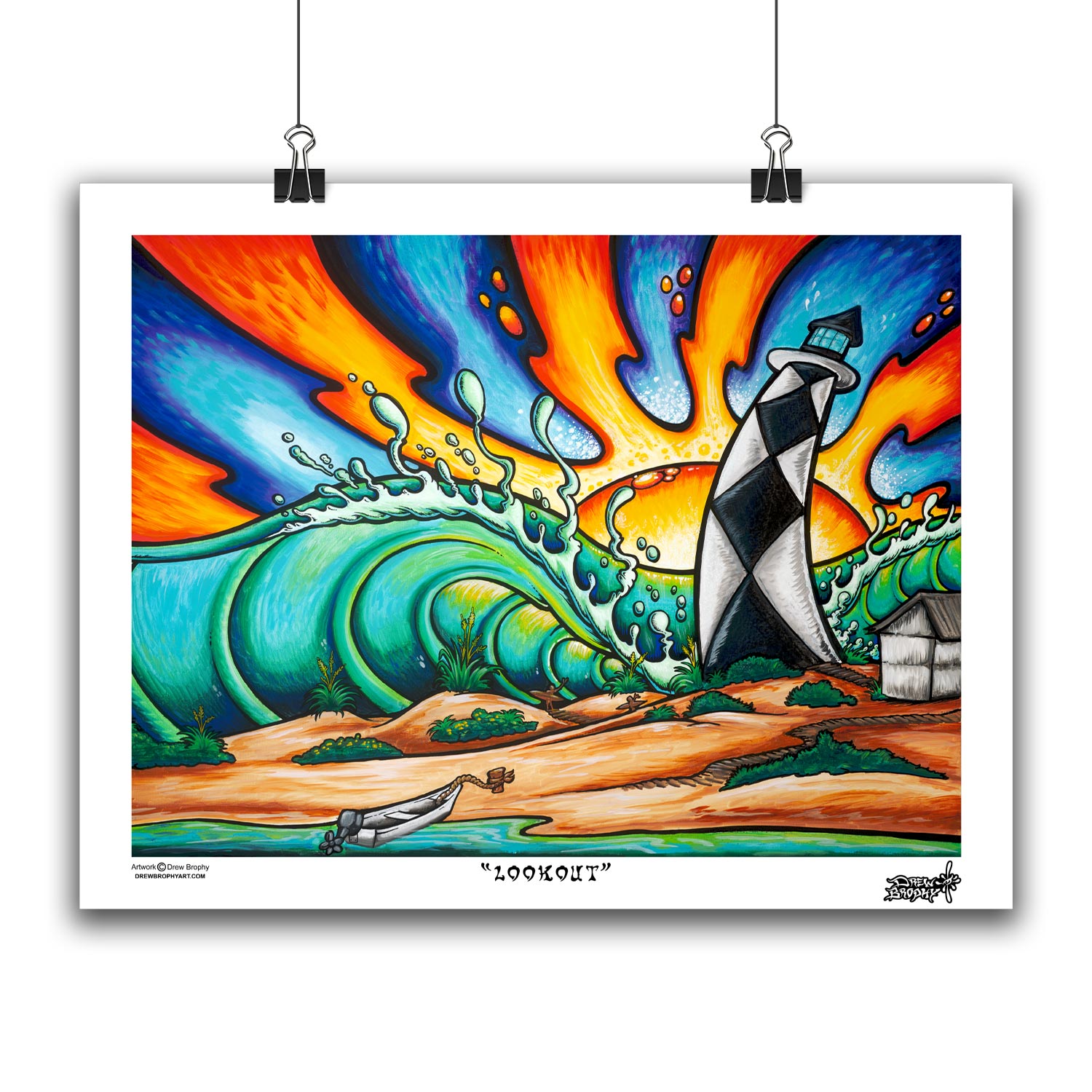 Coastal Decor - Lighthouse art print