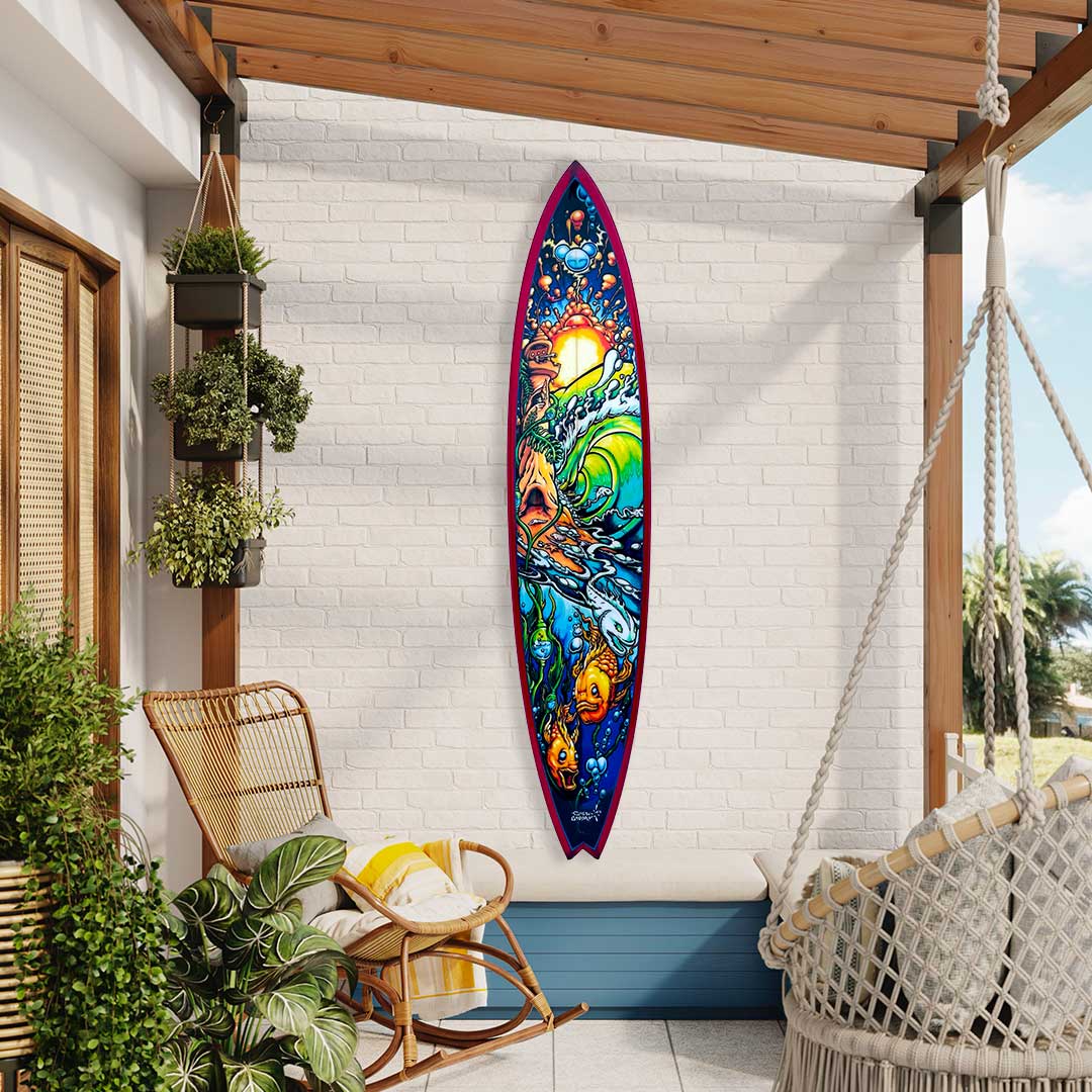 Decorative Surfboard Art