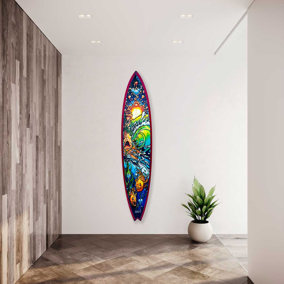 Decorative Surfboard Art