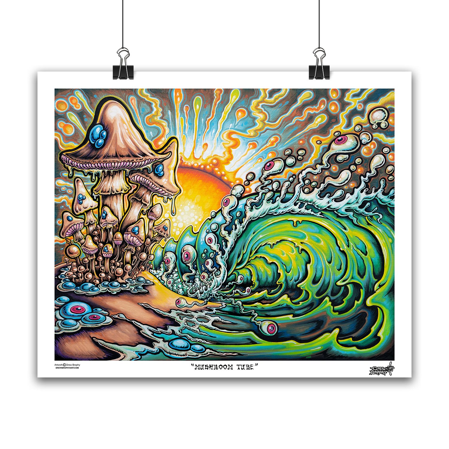 Mushroom Tube Fine Art Prints