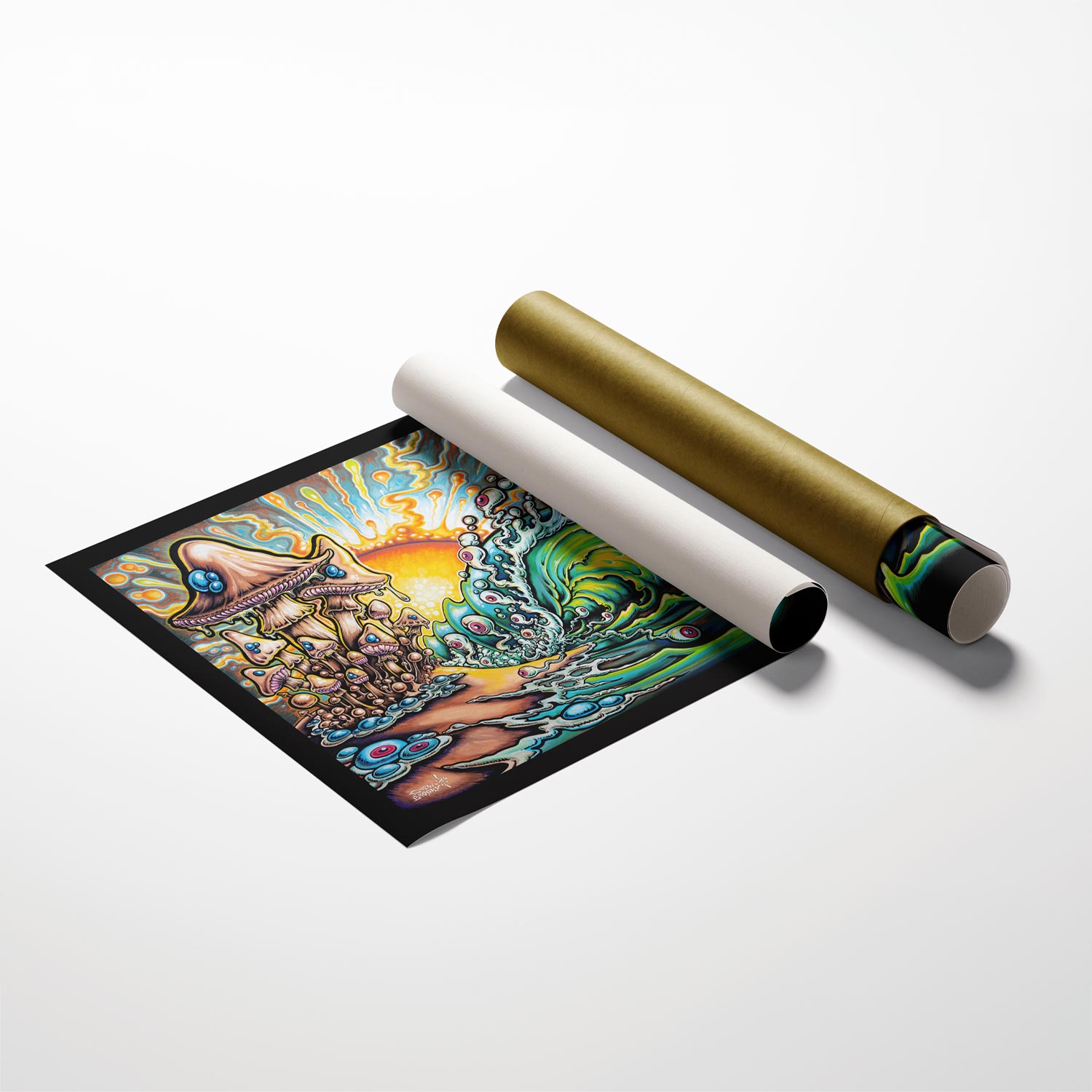 Mushroom Tube Fine Art Prints