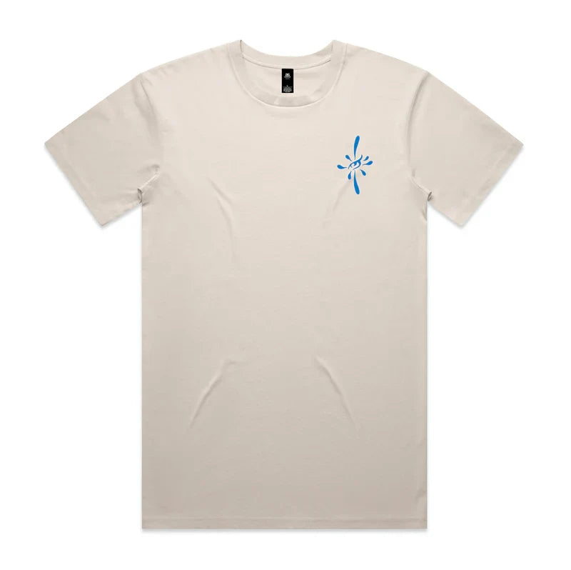 Pray For Surf Tee - Sunrise Surf Art By Drew Brophy