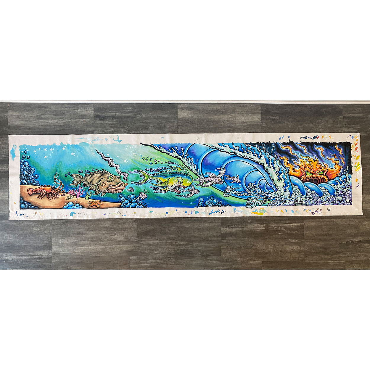 Drew Brophy Art - Sea Hunters - Surf Art - Wall Art Decor.