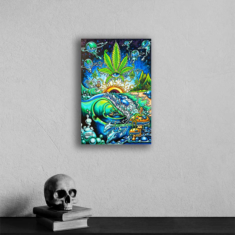Summer dreams mini stretched canvas 8x10 inches by Drew Brophy
