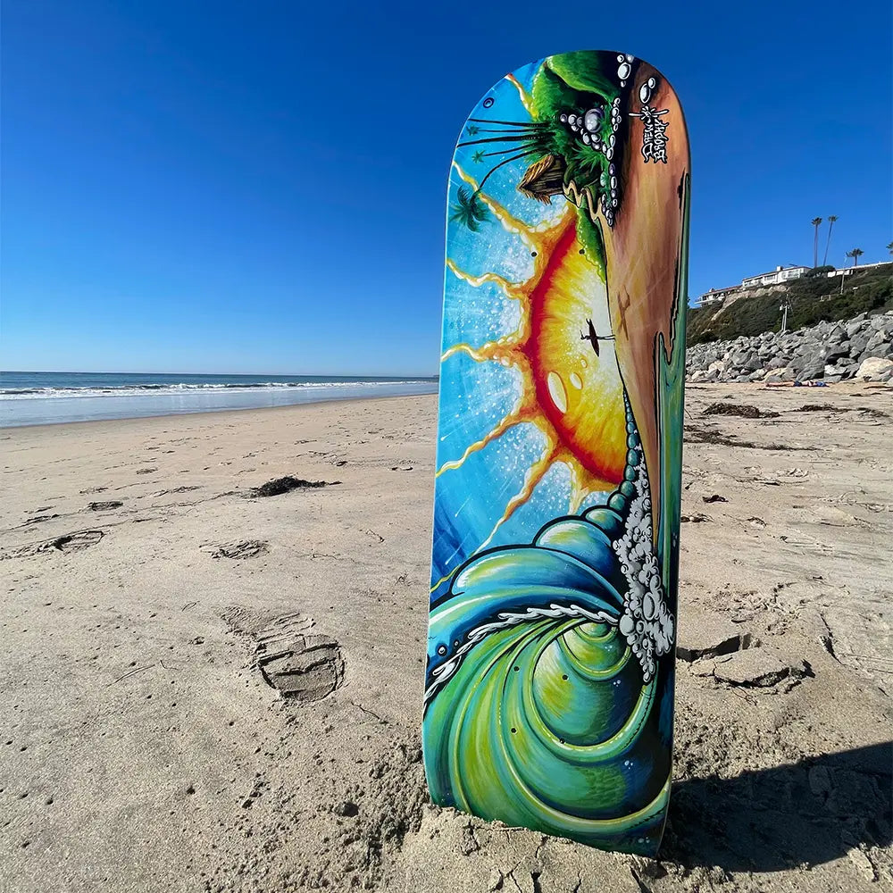 Sunrise Skateboard Deck