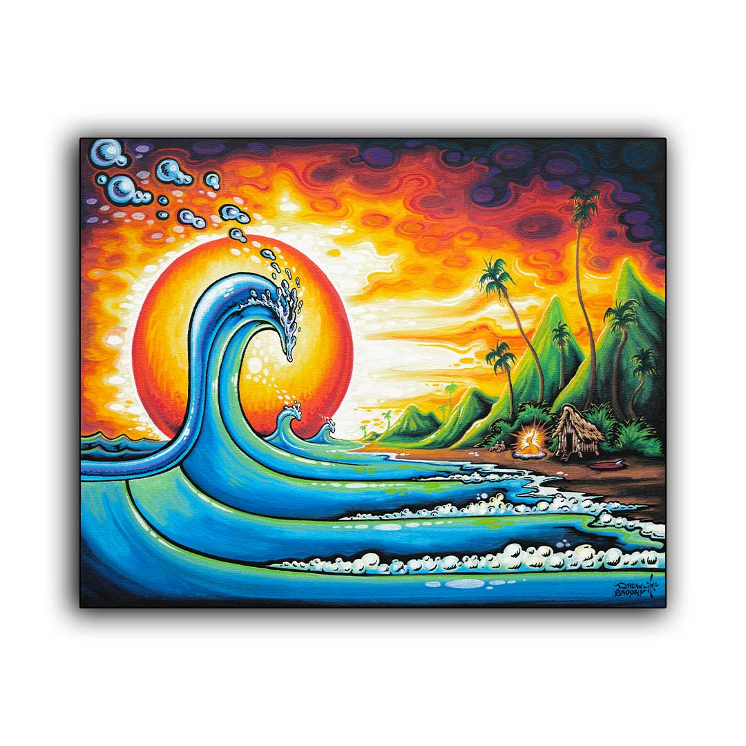 Sunset Glass Fine Art Prints