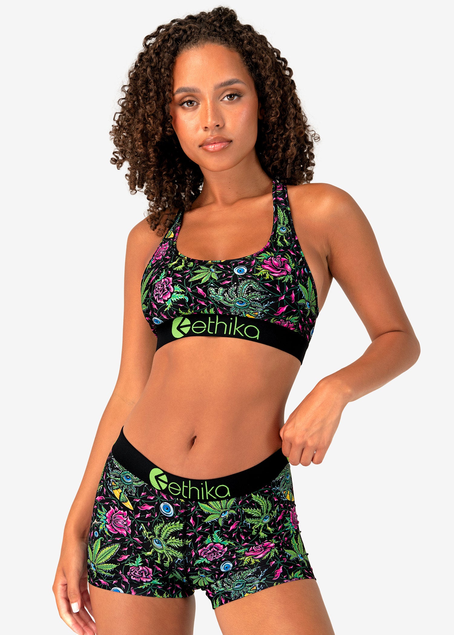 Botanic Bliss - Women's Boy Short - Drew Brophy X Ethika