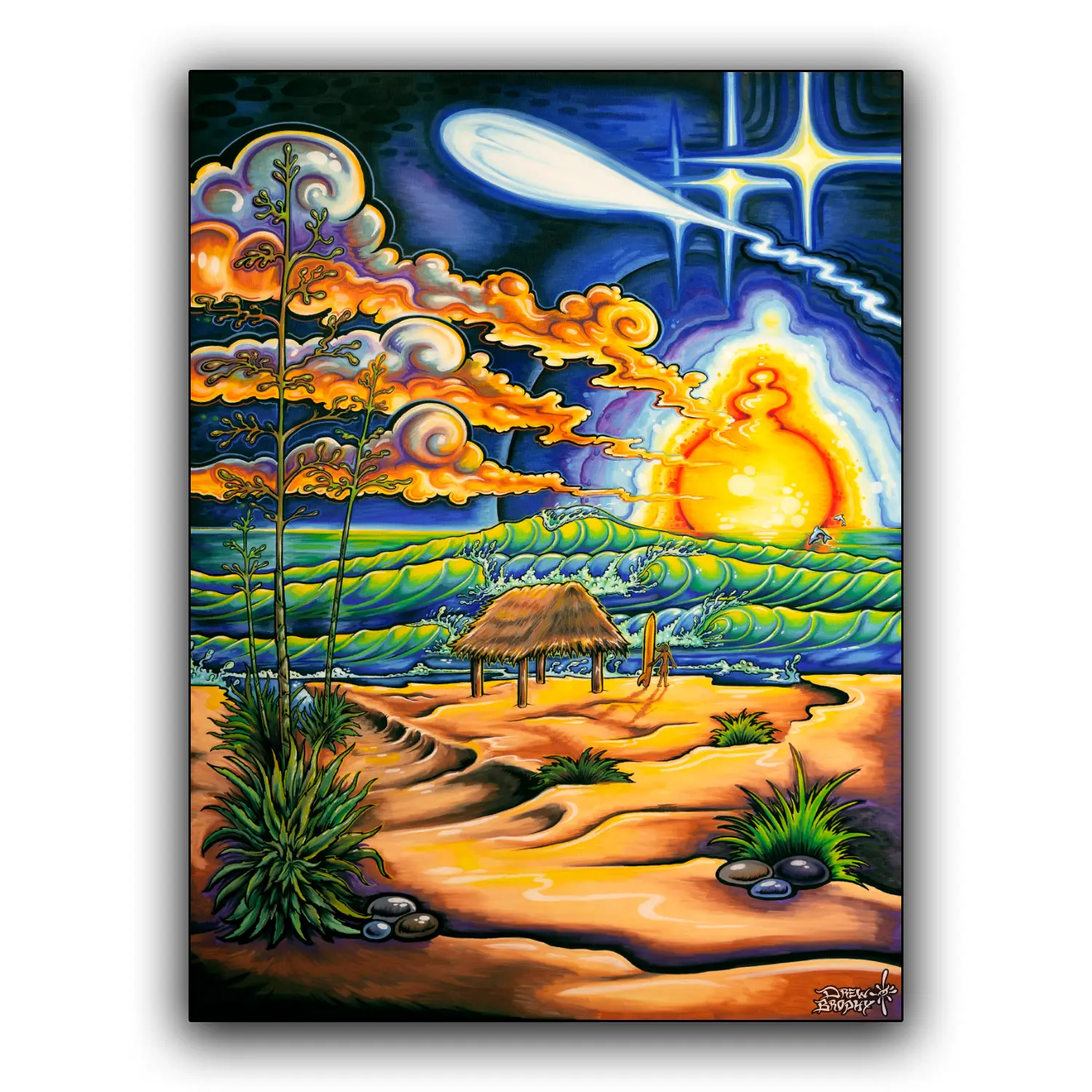 Wind N Sea Surf Art Prints