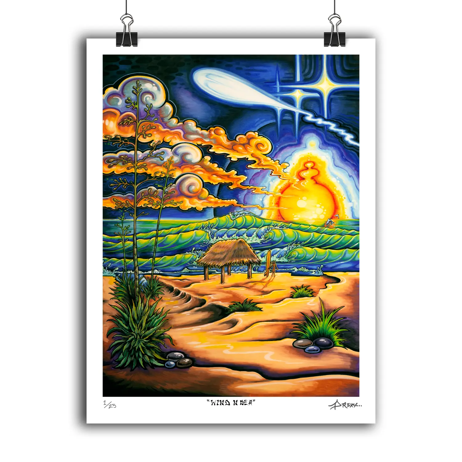 Wind N Sea Surf Art Prints