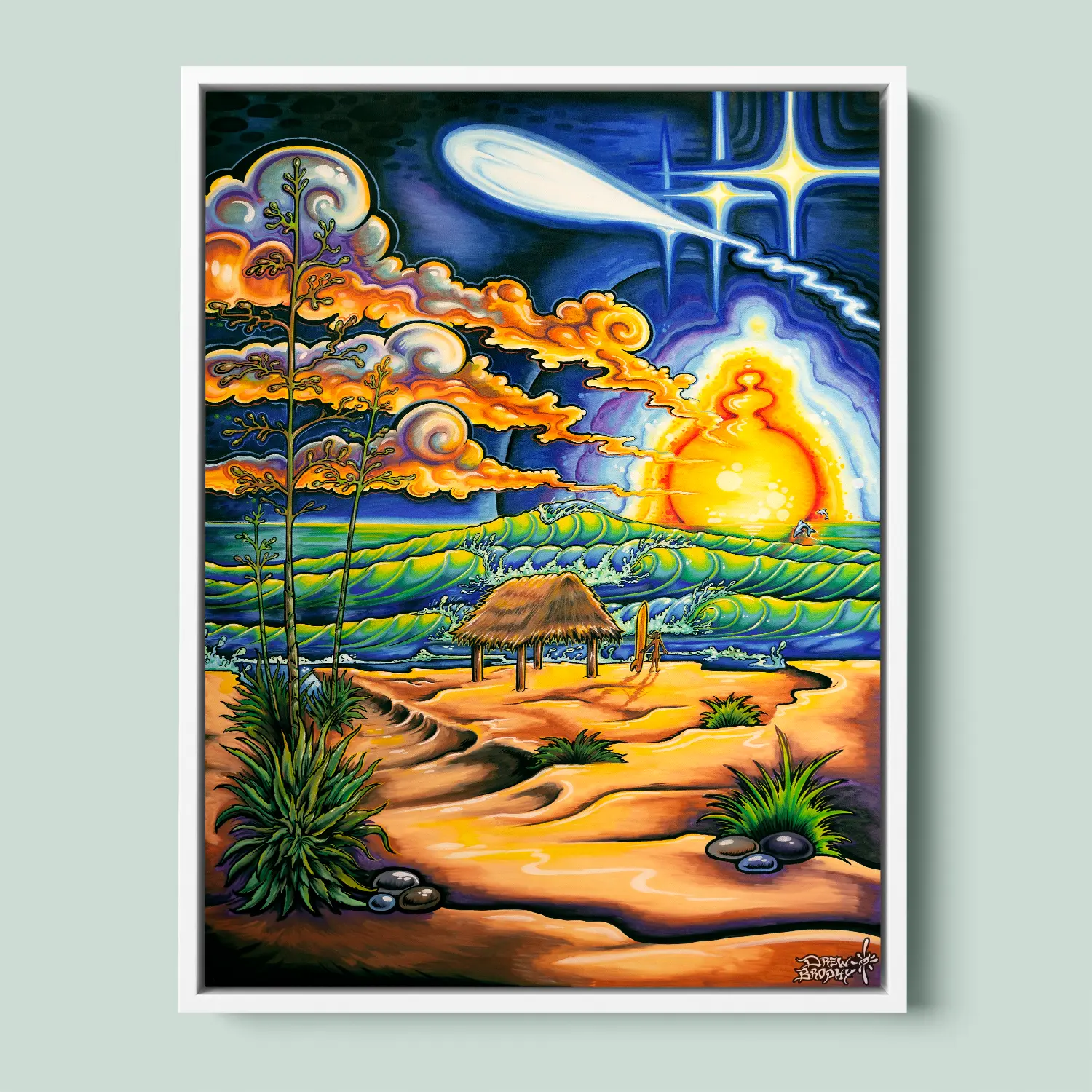 Wind N Sea Surf Art Prints