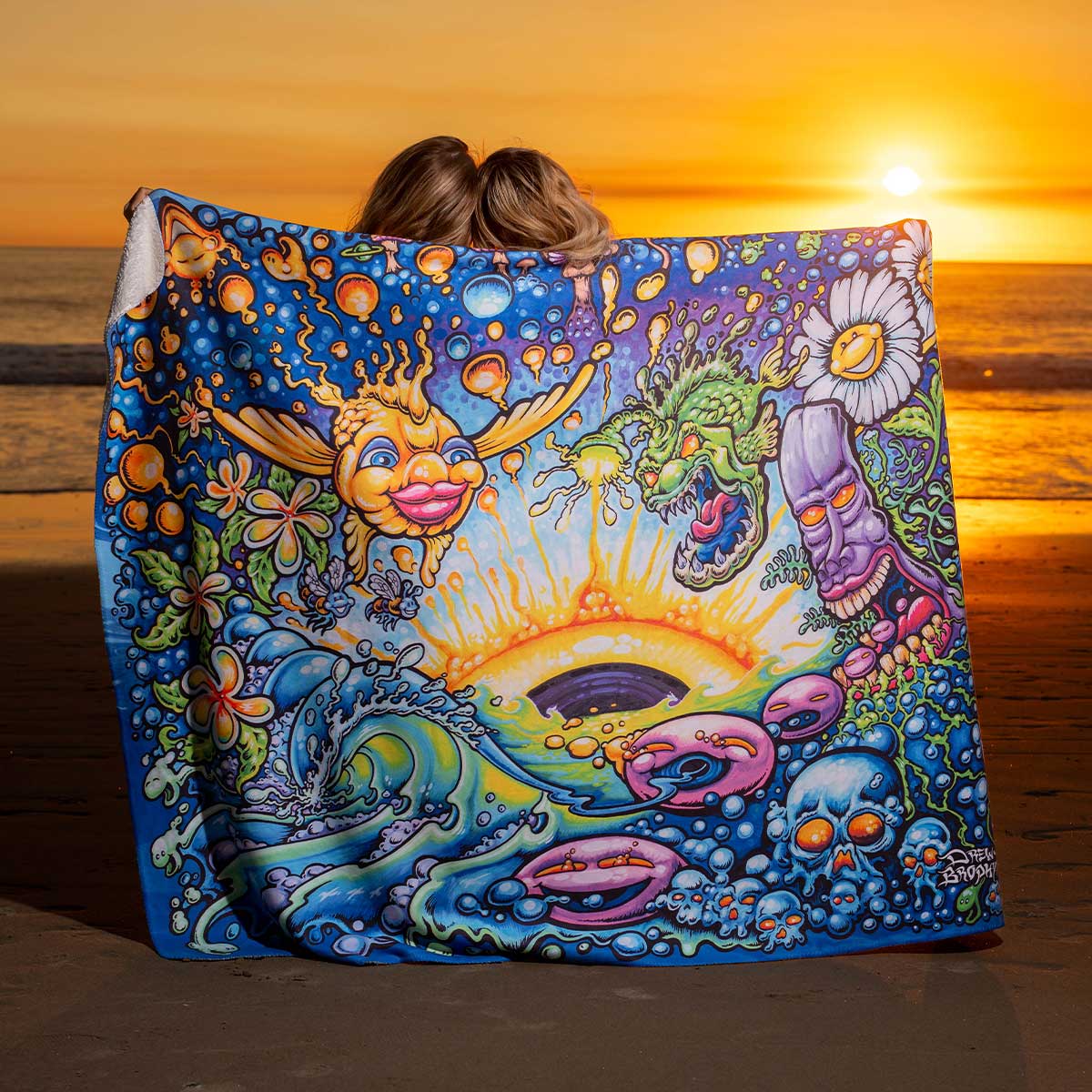 Wonderland Sherpa Fleece Blanket