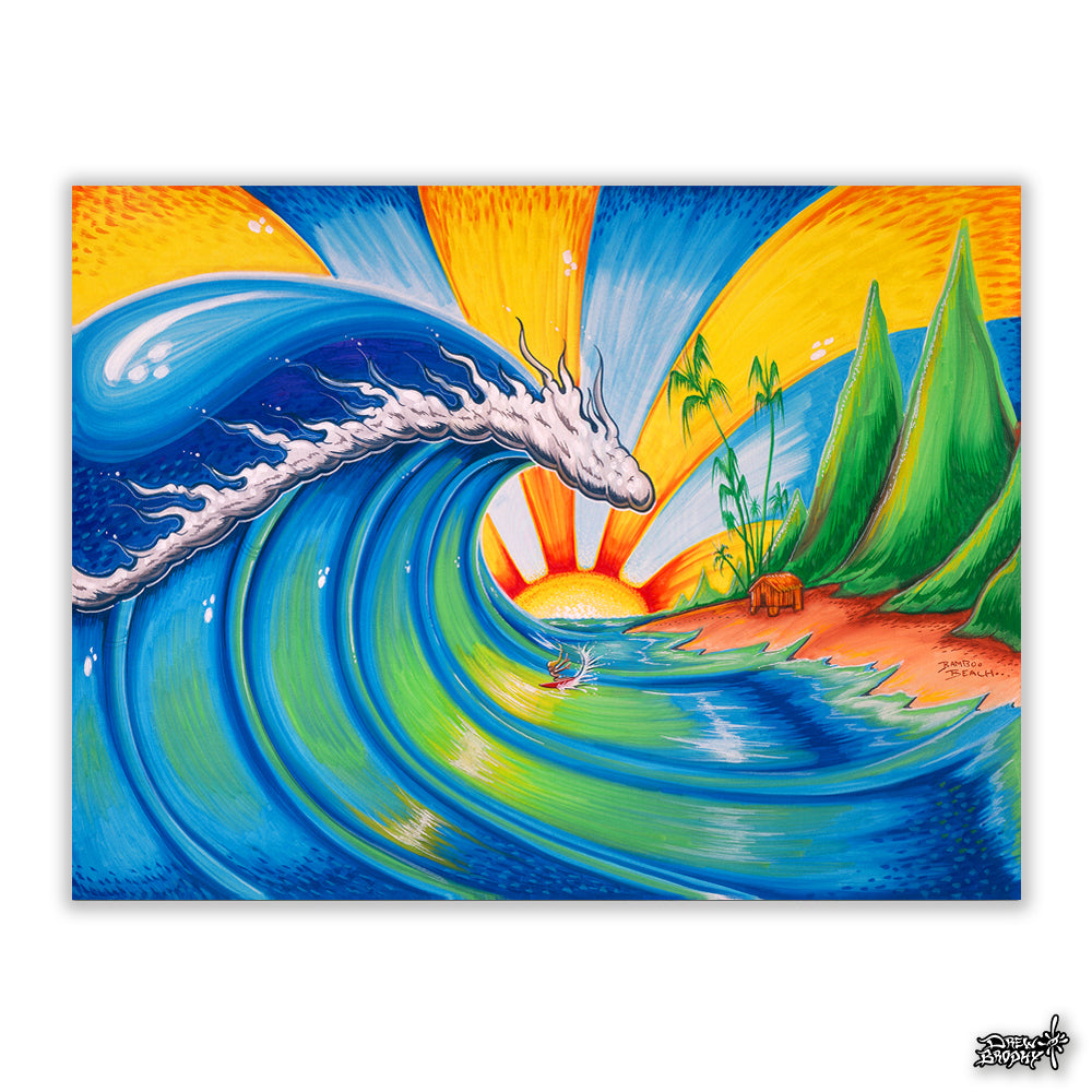 Bamboo Beach - Limited Edition and Open Edition Prints
