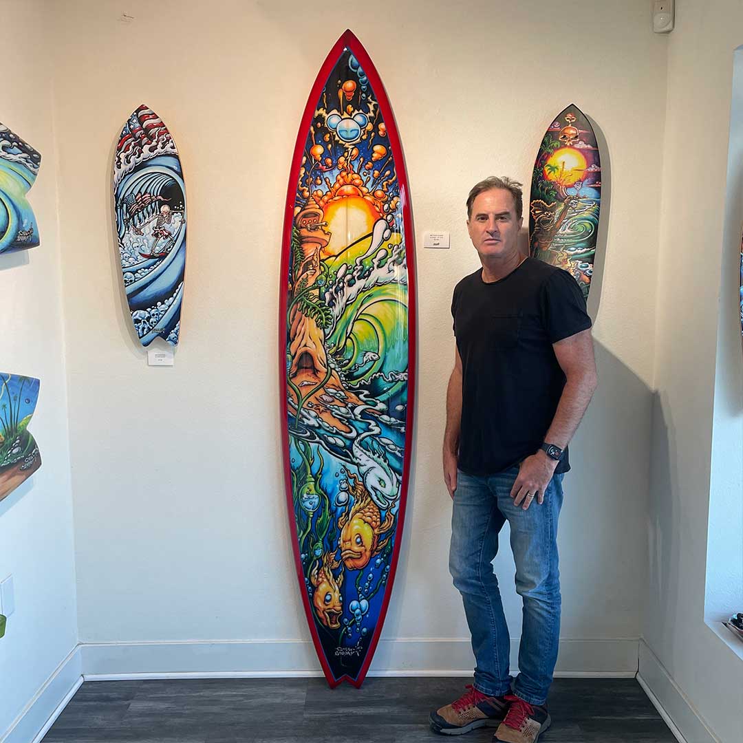 Decorative Surfboard Art
