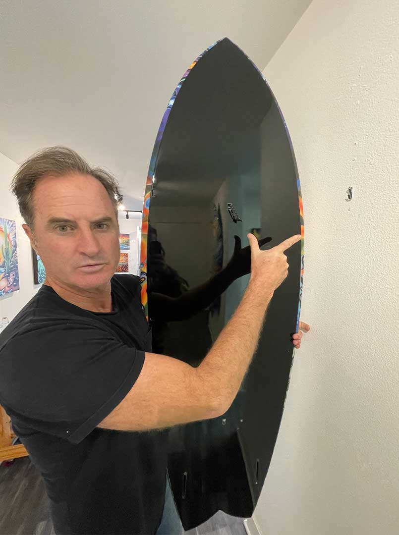 Decorative Surfboard Art