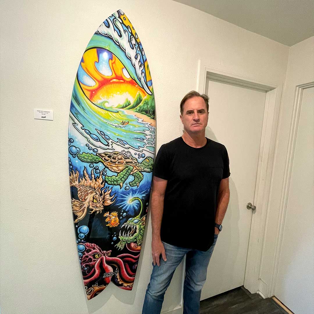 Decorative Surfboard Art