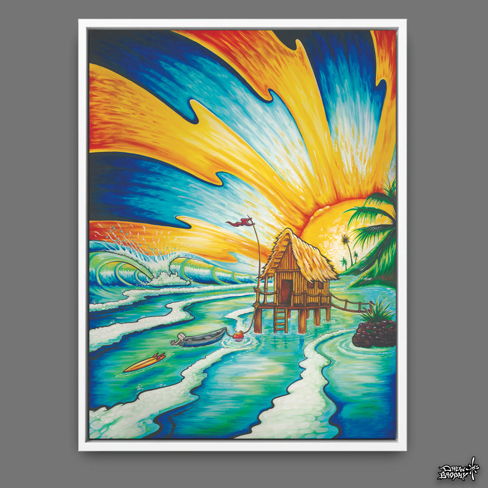 Gone Surfing - Limited Edition and Open Edition Prints