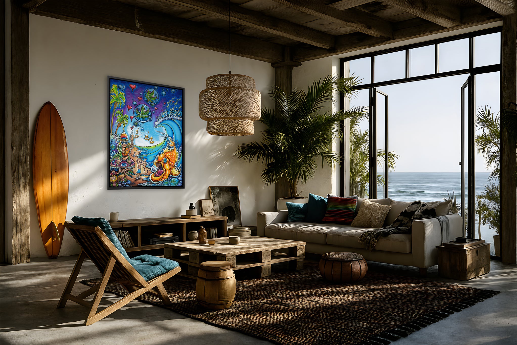 Sublime Day Life Style AI Generated - Drew Brophy Artist
