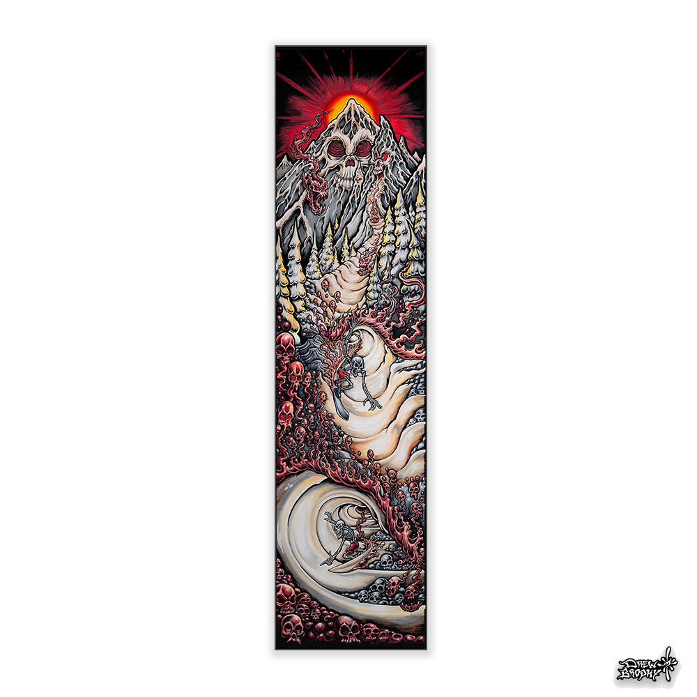 Decorative bookmark with intricate design on a white background
