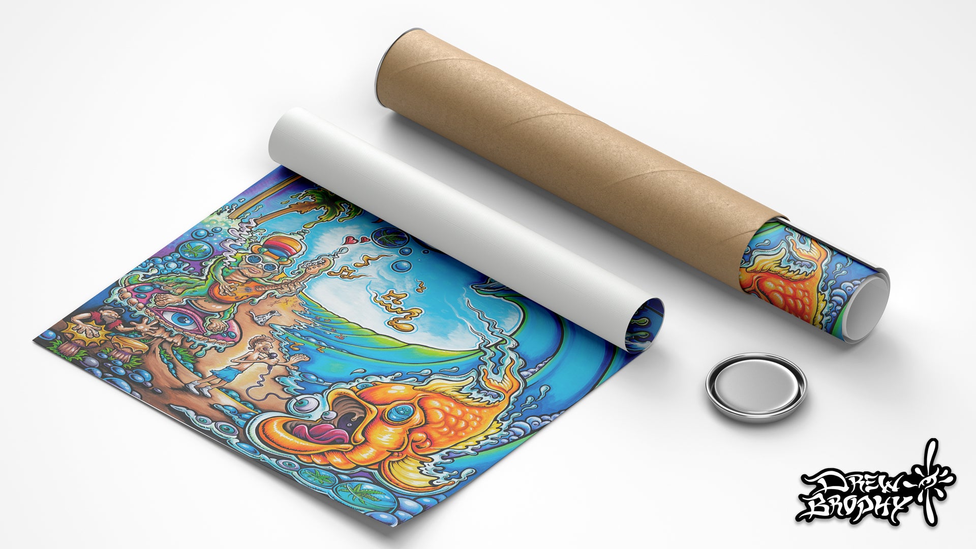 Sublime Day Rolled Canvas - Drew Brophy Artist