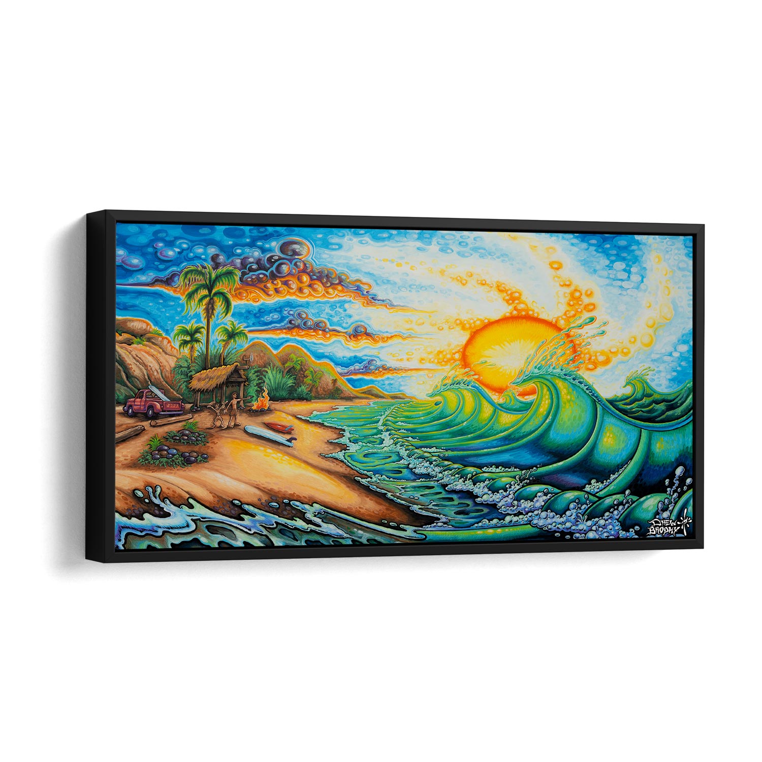 Sano Daze Wall Surf Art Prints