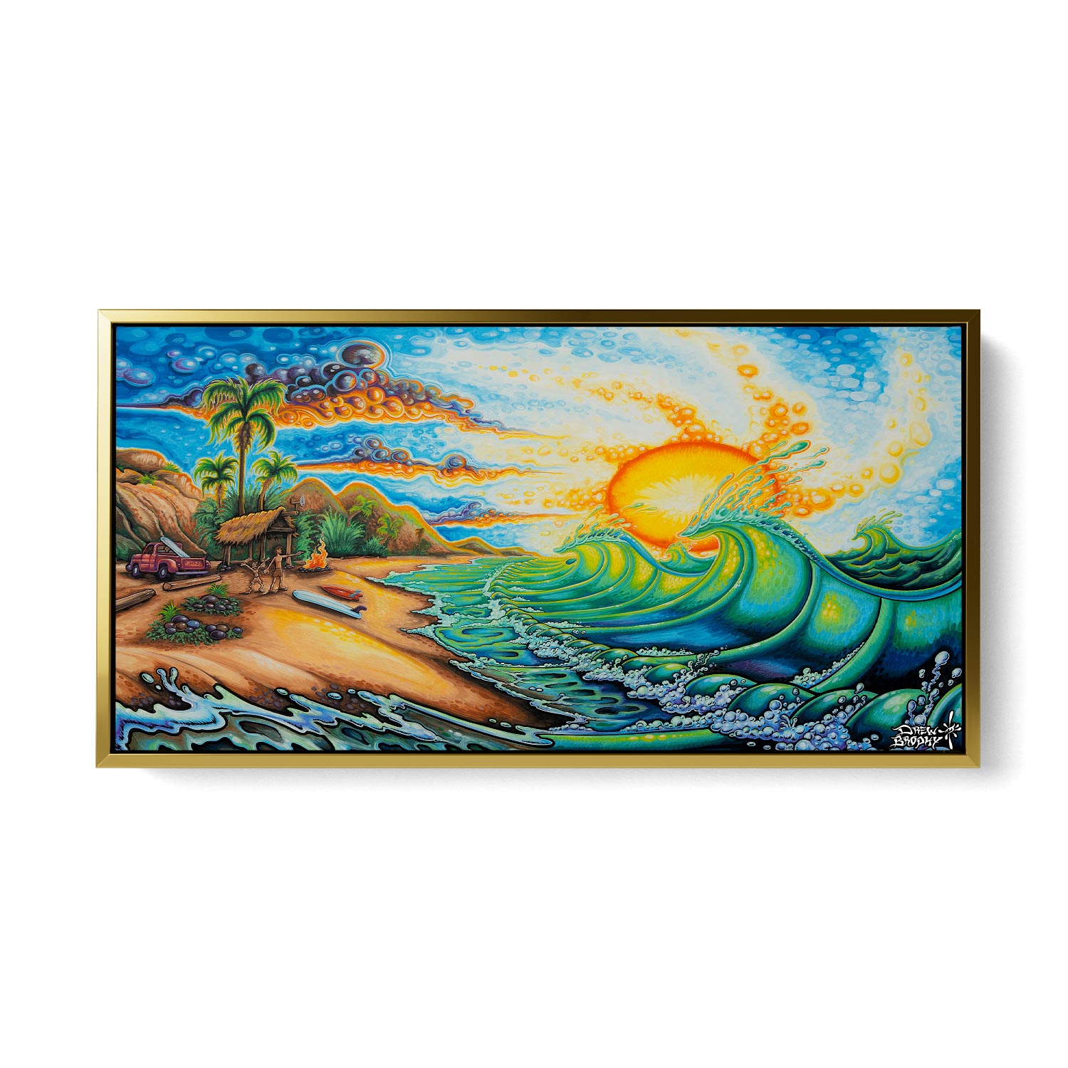 Sano Daze Wall Surf Art Prints
