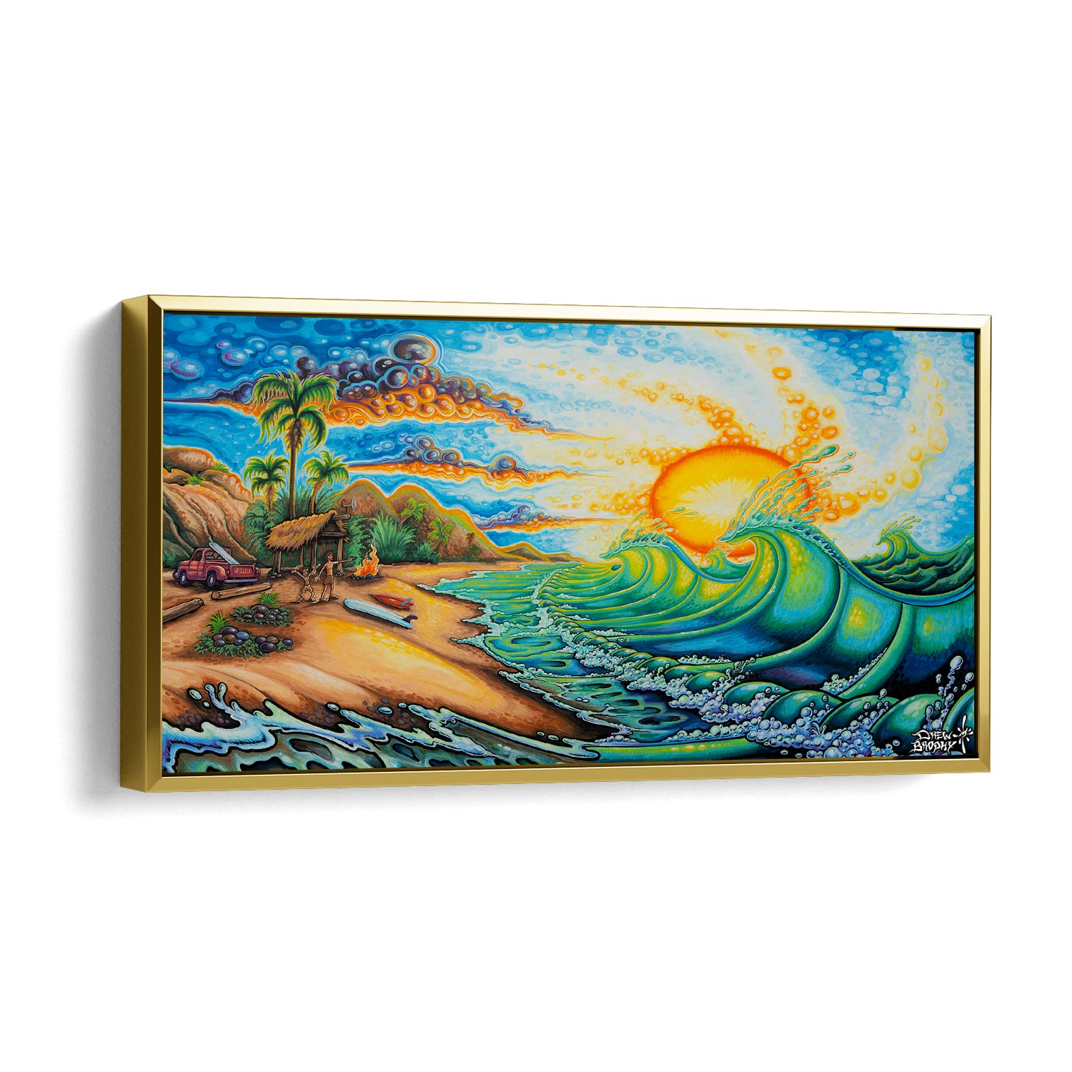 Sano Daze Wall Surf Art Prints