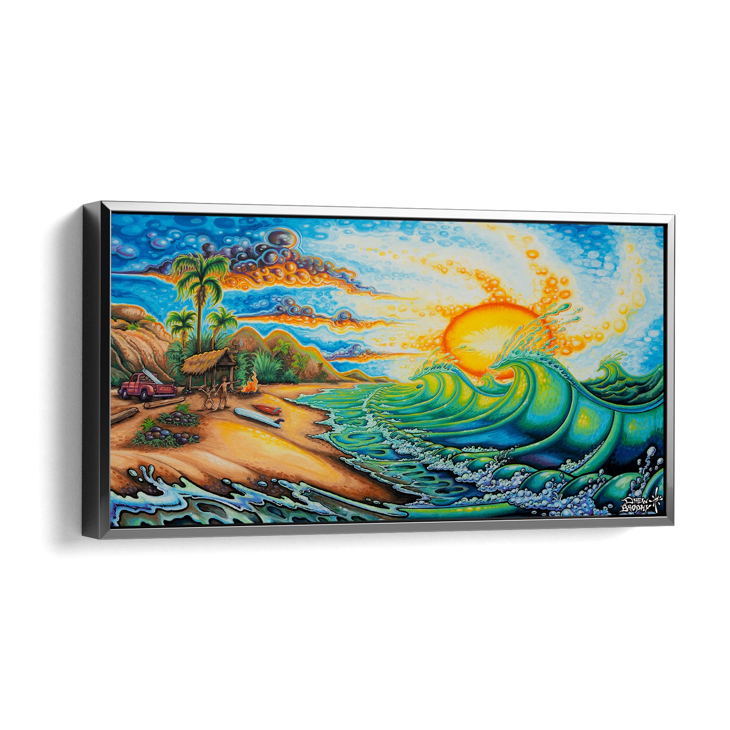 Sano Daze Wall Surf Art Prints