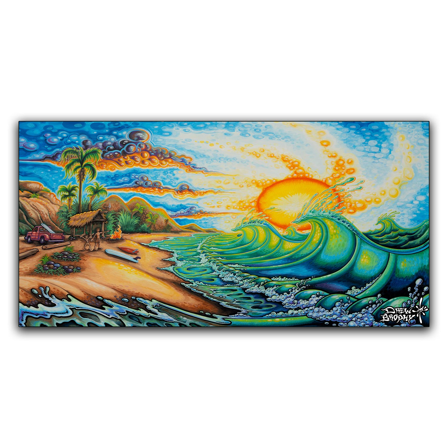 Sano Daze Wall Surf Art Prints