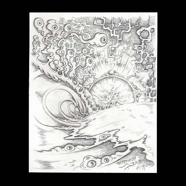 "Awareness" Sketch - 8" x 10" Pencil Sketch by Drew Brophy