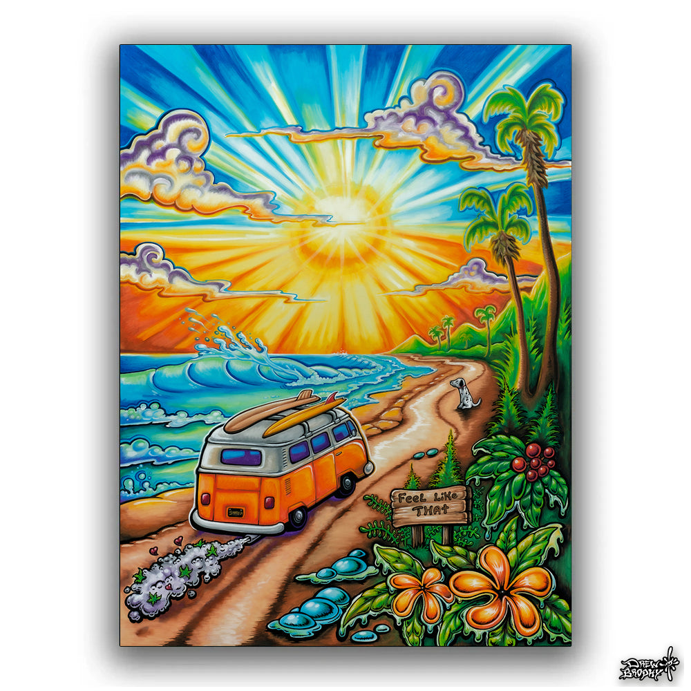 Sublime Morning Stretched Canvas No Frame - Drew Brophy Artist