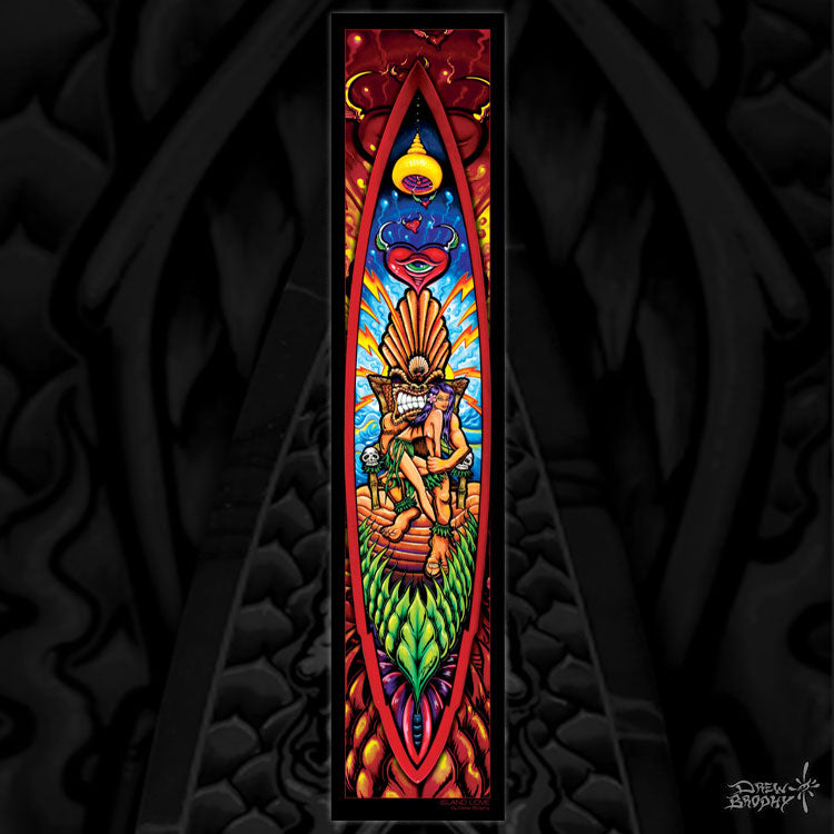 Surfboard Poster Print Bundle of 2