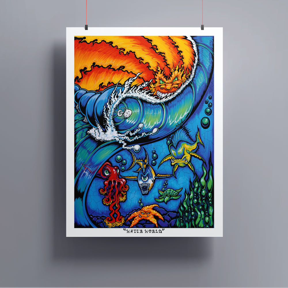 Water World - Limited Edition and Open Edition Prints