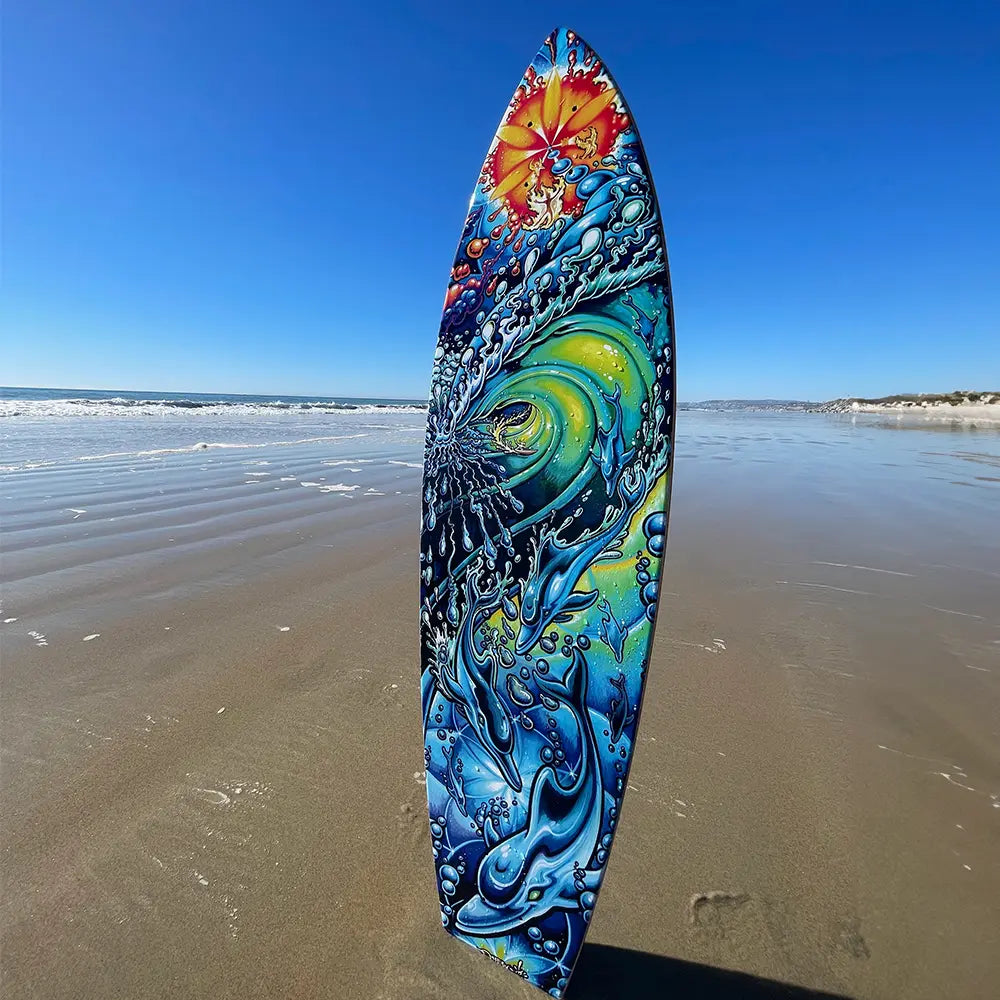 We are the Universe Pin Tail skateboard Deck