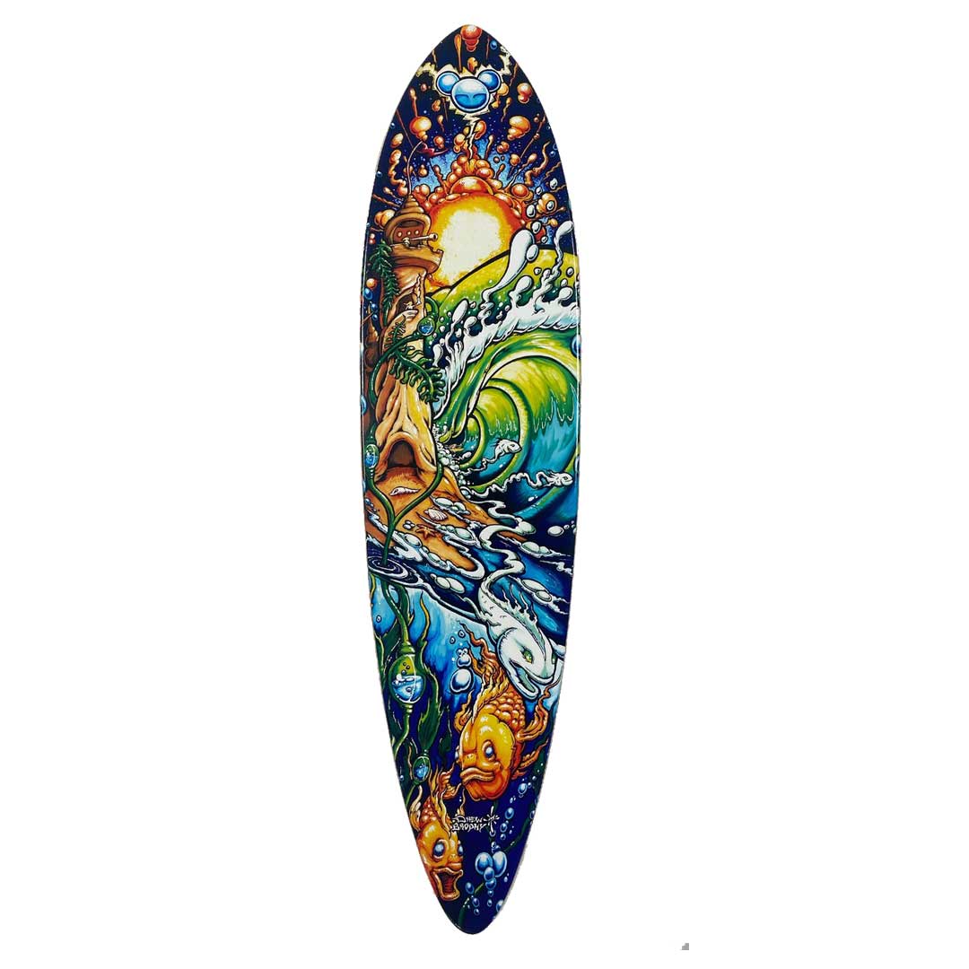 MiOcean Pin Tail Skateboard Deck