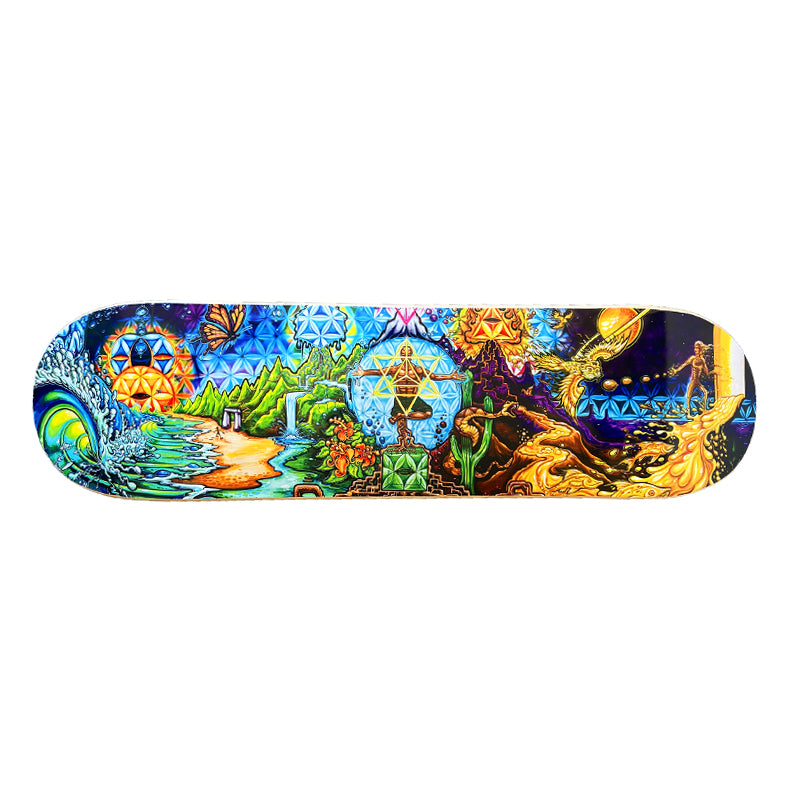 A Life Well Lived Skateboard Deck