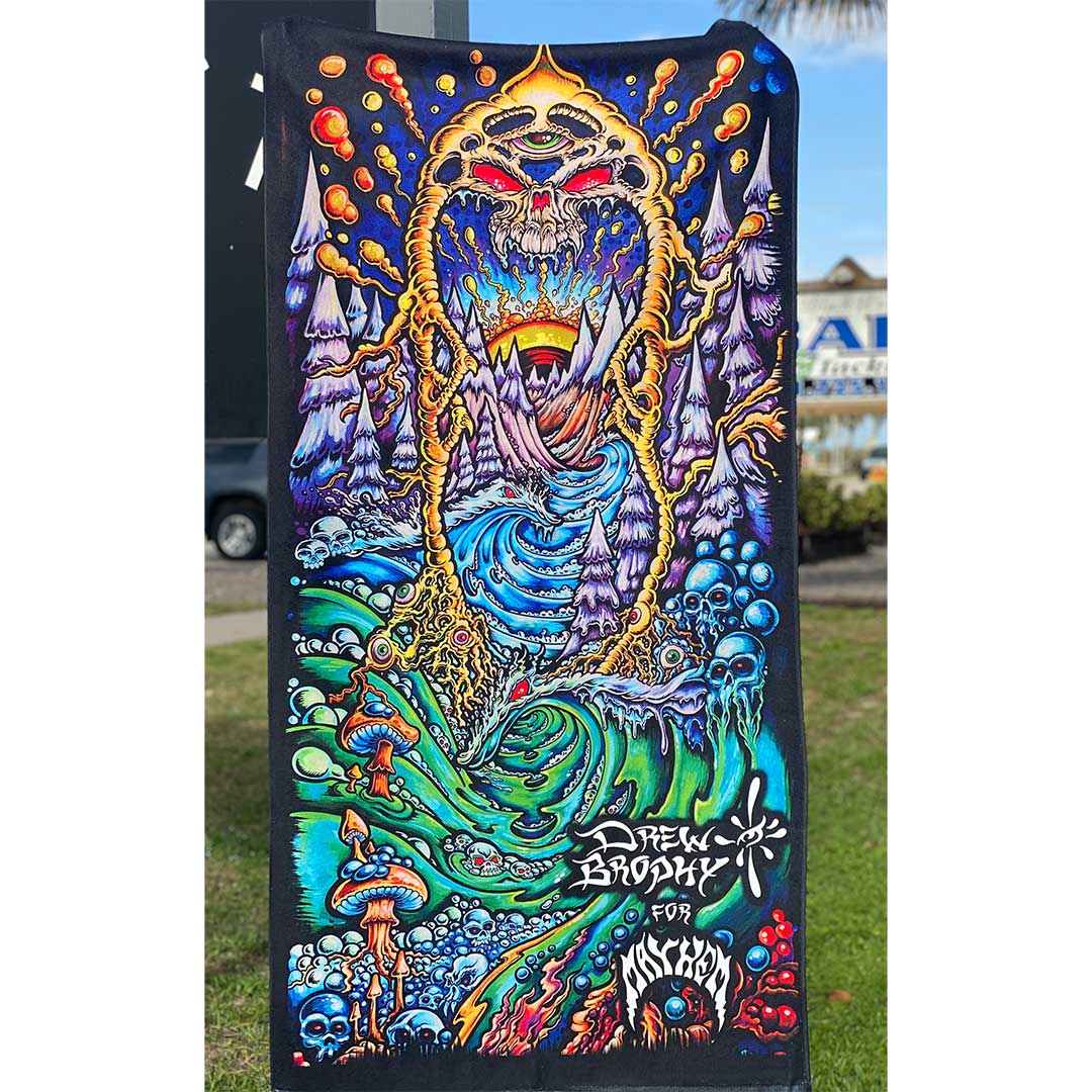 Lost Winter Beach Towel