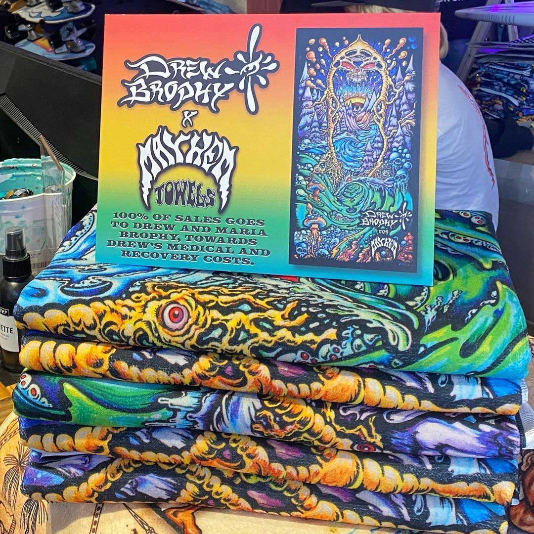 Lost Winter Beach Towel