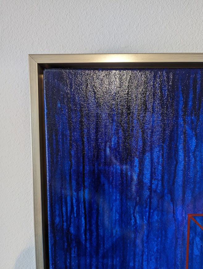 THE PERFECT SHAPE 48" x 48" Original Fine Art Painting FRAMED