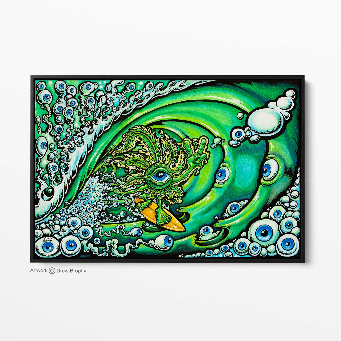 Surfing Weed Man