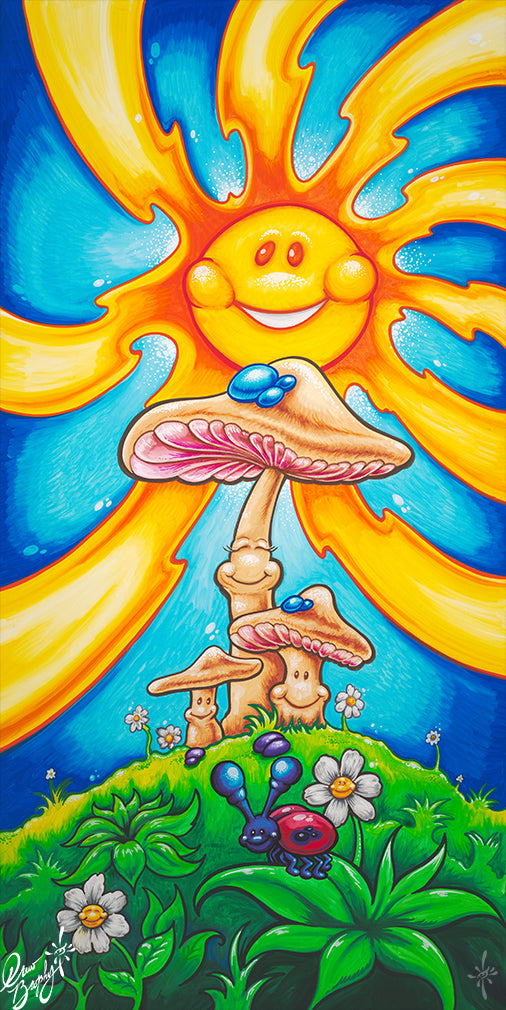 HAPPY MUSHROOMS