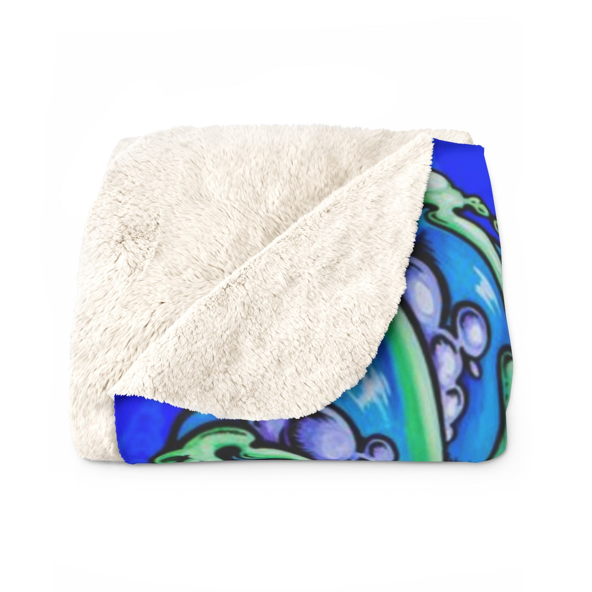 Wonderland Sherpa Fleece Blanket