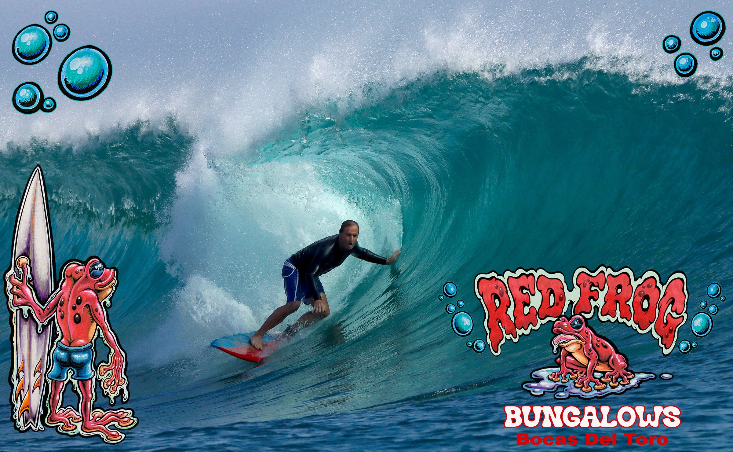 Surf and Fish with me in Bocas del Toro, Panama! Red Frog Bungalows *