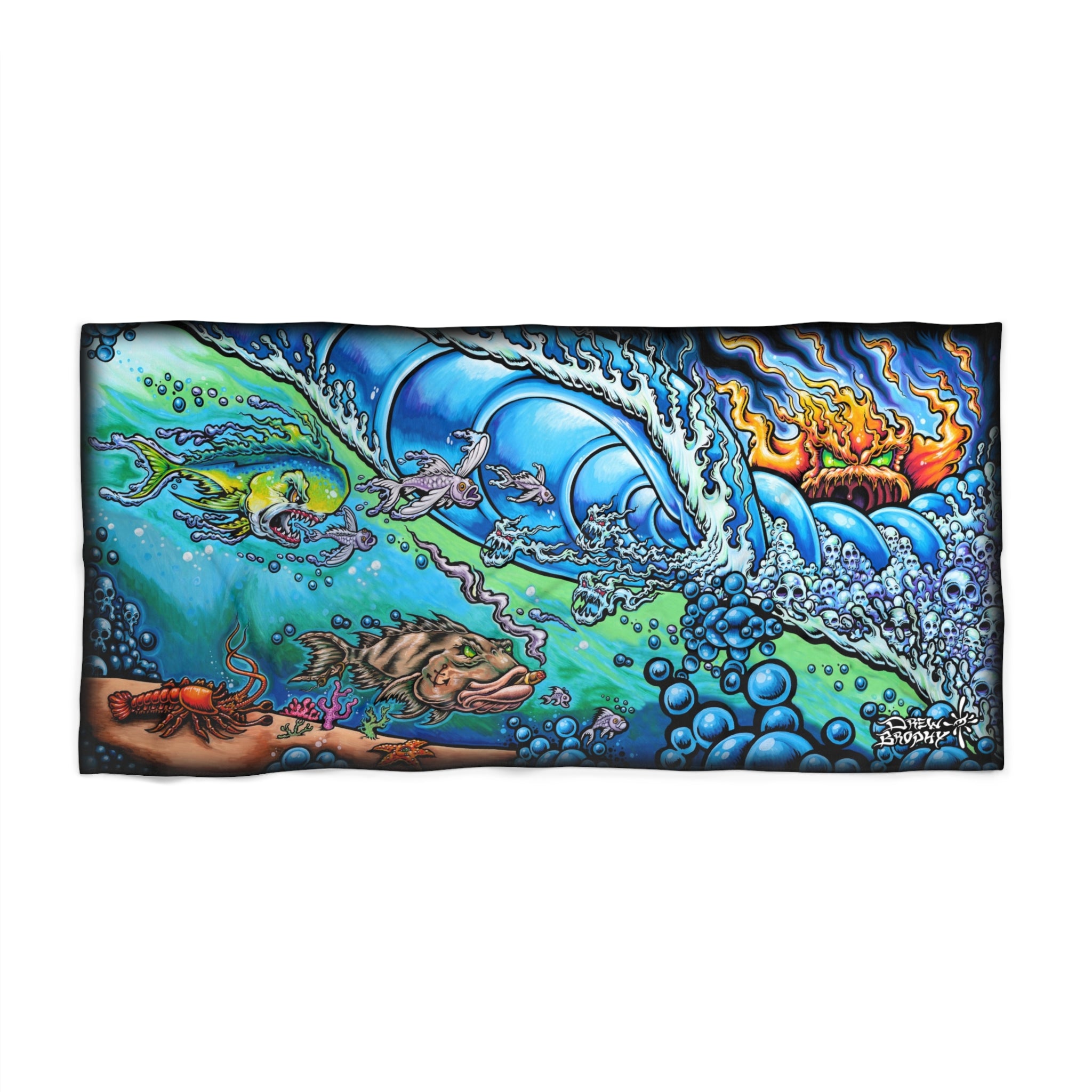 Sea Hunters Beach Towel