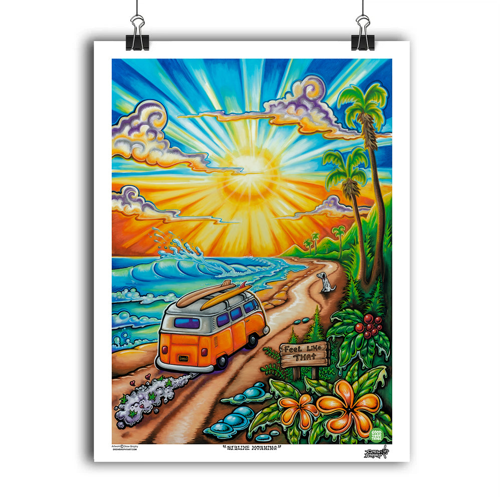 Sublime Morning - Fine Art Paper - Drew Brophy Artist