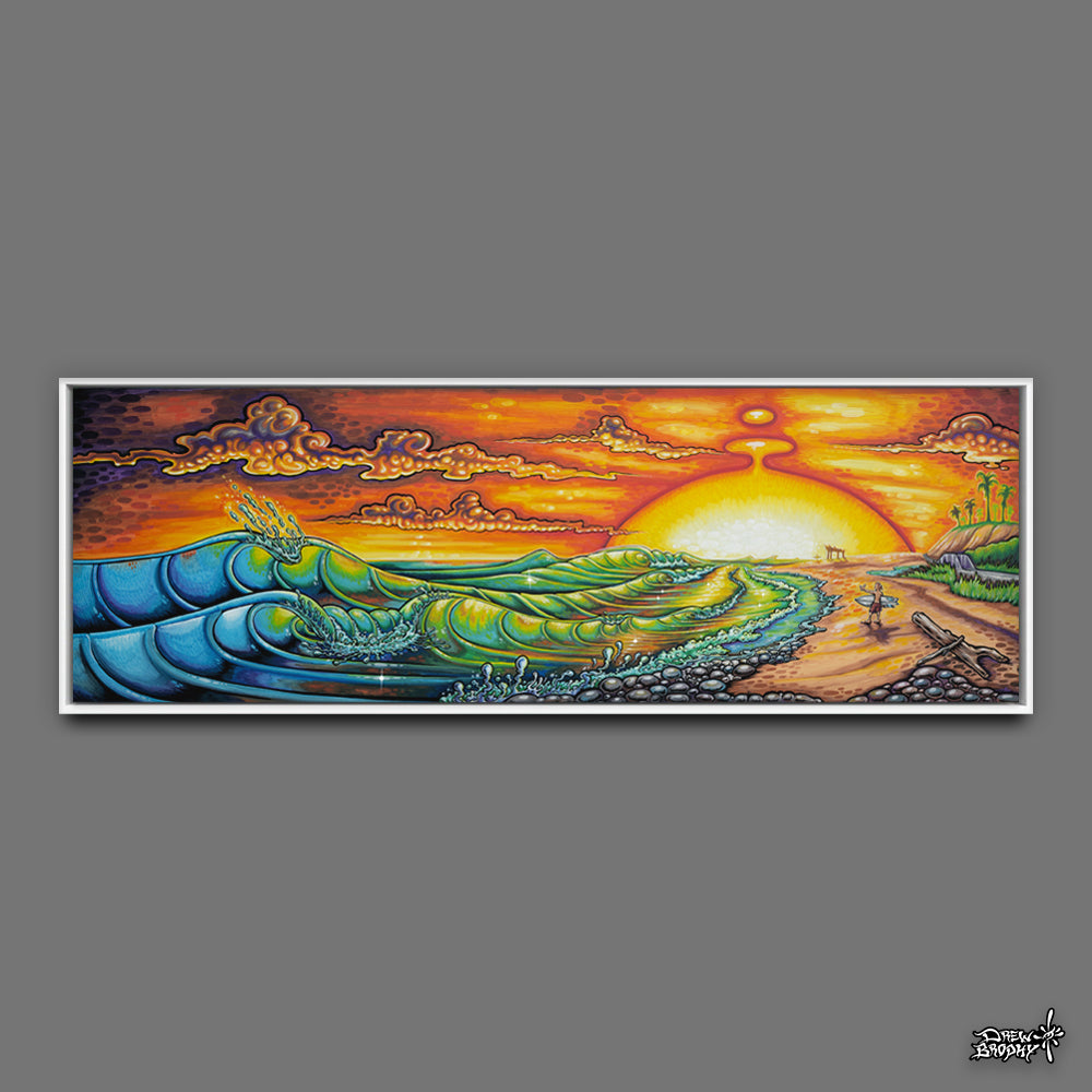 Trestles white frame by Drew Brophy